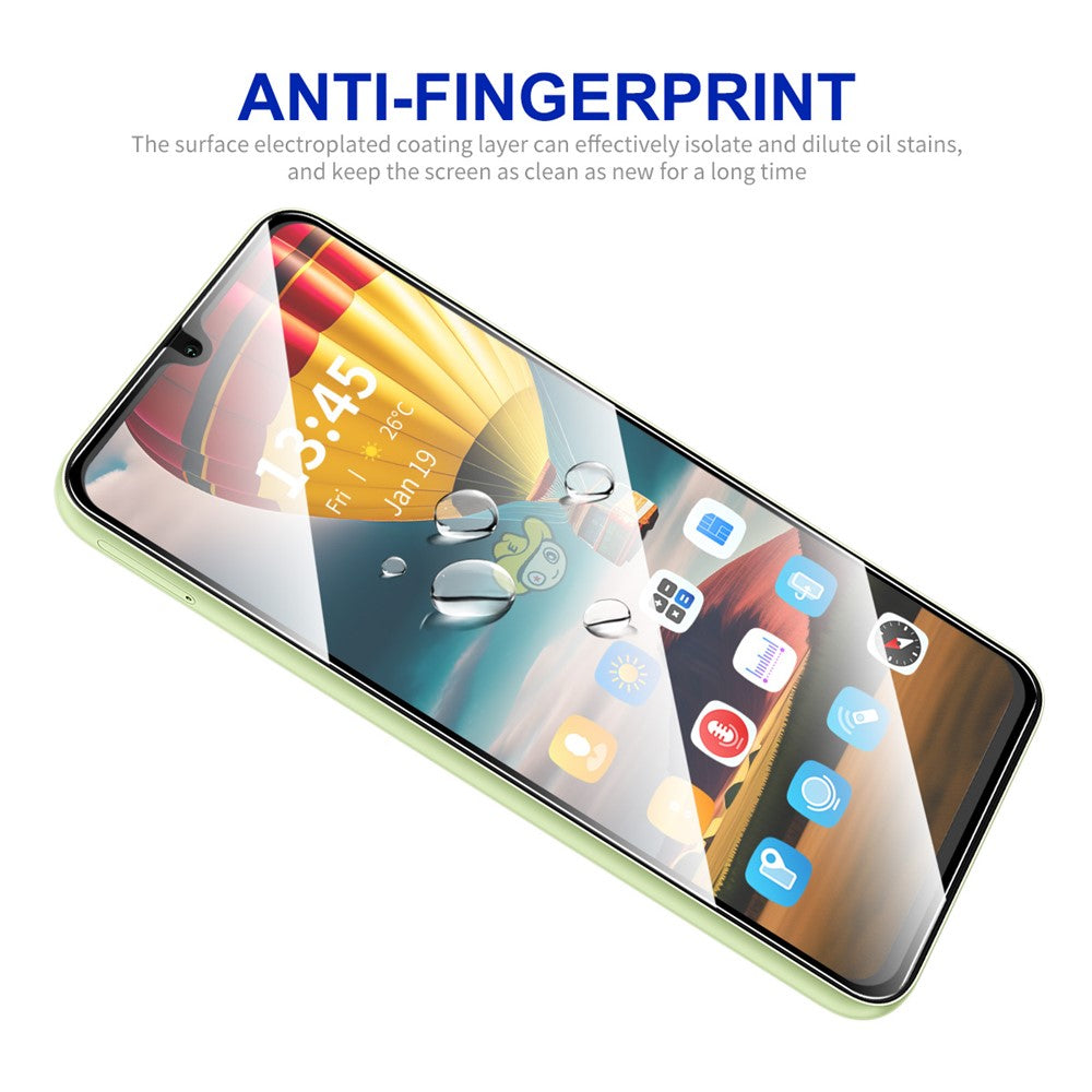 ENKAY HAT PRINCE for Xiaomi Redmi A3 4G / Poco C61 4G Screen Protector Silk Printing Full Glue Ultra Clear Film