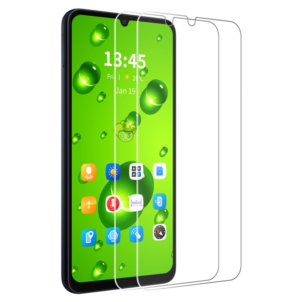 ENKAY HAT PRINCE 2Pcs For Xiaomi Redmi A3 4G / Poco C61 4G Full Glue Screen Protector HD Clear Screen Film