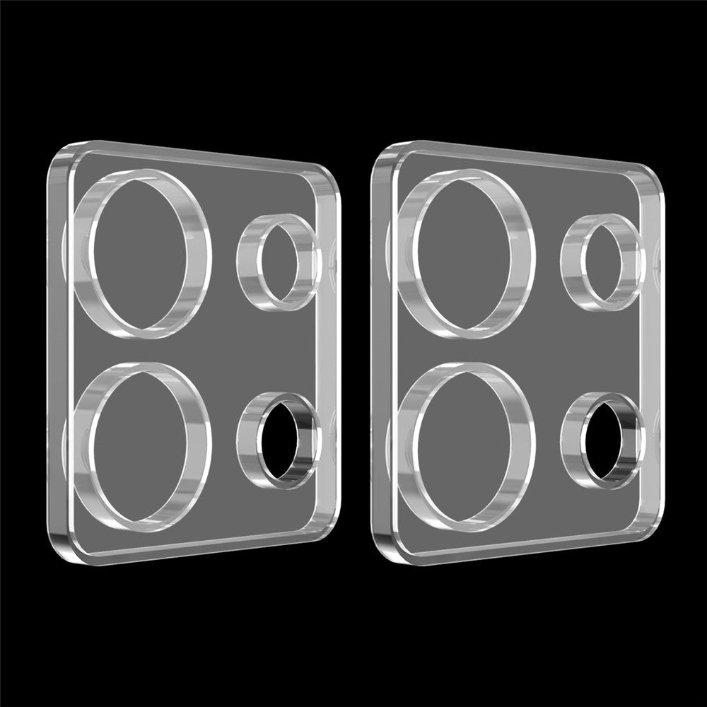 ENKAY HAT PRINCE 2-pack för Xiaomi Redmi Note 13 Pro 5G / Poco X6 5G kameralinsskydd HD genomskinlig linsfilm