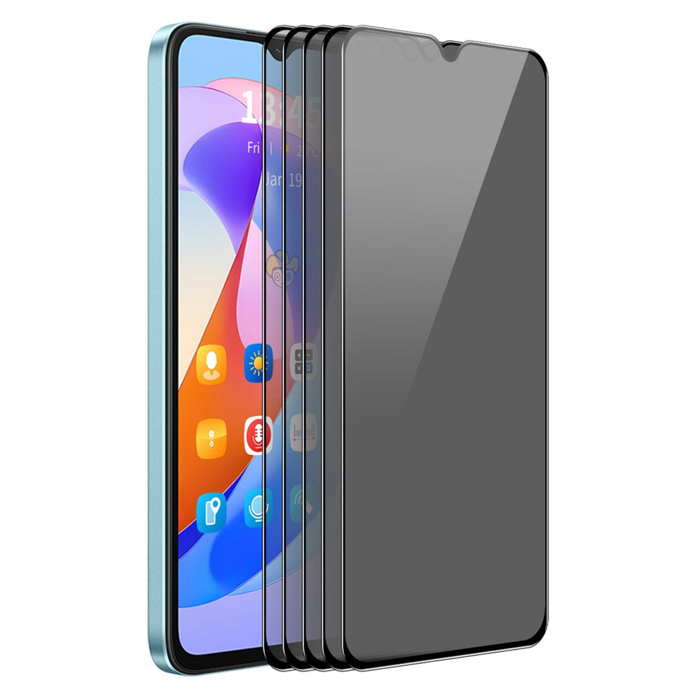 ENKAY HAT PRINCE 5 stk. til Samsung Galaxy A24 4G (162,1 x 77,6 x 8,3 mm) Anti-kig Fuld Skærmbeskytter