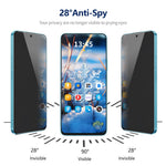 ENKAY HAT PRINCE 2Pcs For Xiaomi 14 Full Screen Protector Anti-spy Silk Printing Full Glue Film