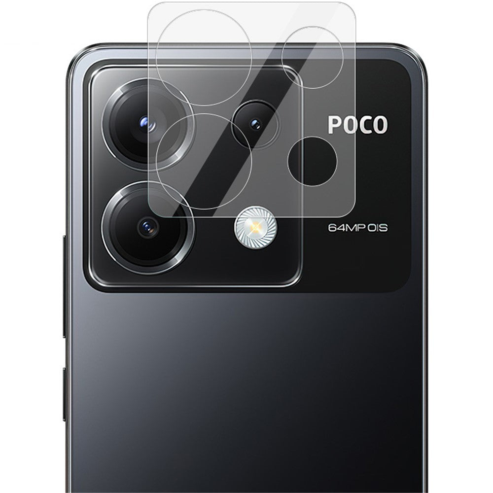 IMAK För Xiaomi Poco X6 5G / Redmi Note 13 Pro 5G Kameralinsskydd Integrerad Klar Film + Linsskydd