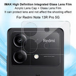 IMAK For Xiaomi Redmi Note 13R Pro 5G Clear Lens Film Integrated Camera Lens Protector with Lens Cap