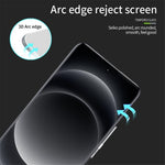 PINWUYO heltäckande limmat skärmskydd i 3D-varmbockat härdat glas för Xiaomi 14 Ultra