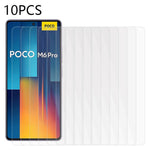10PCS For Xiaomi Poco M6 Pro 4G / Redmi Note 13 Pro 4G Tempered Glass Screen Protector 0.3mm 2.5D HD Screen Film