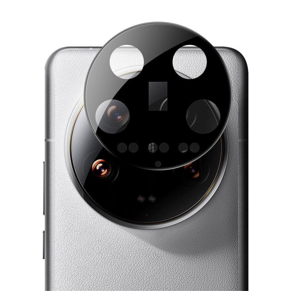 IMAK For Xiaomi 14 Ultra Camera Lens Protector Anti-scratch Lens Protective Film (Black Version)
