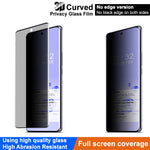 IMAK For Honor X50 Pro 5G Tempered Glass Screen Protector Anti-Spy Curved Phone Screen Film