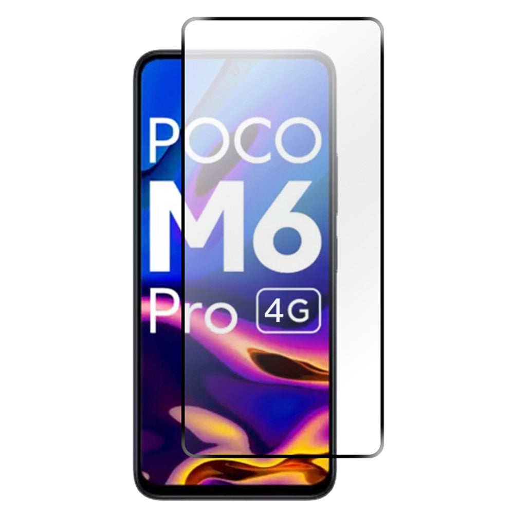 RURIHAI För Xiaomi Poco M6 Pro 4G / Redmi Note 13 Pro 4G Sekundärhärdande Skärmskydd HD Klar