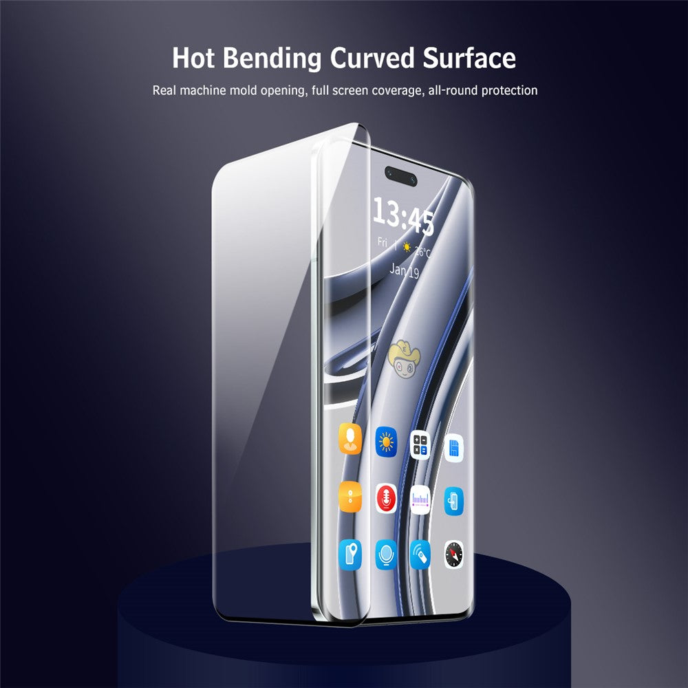ENKAY HAT PRINCE For Huawei nova 12 Pro 5G / 12 Ultra 5G Screen Protector 3D Curved Full Coverage HD Support Fingerprint Unlock