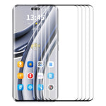 ENKAY HAT PRINCE 5PCS for Huawei nova 12 Pro 5G / 12 Ultra 5G Full Screen Protector 3D Curved Tempered Glass Support Fingerprint Unlock