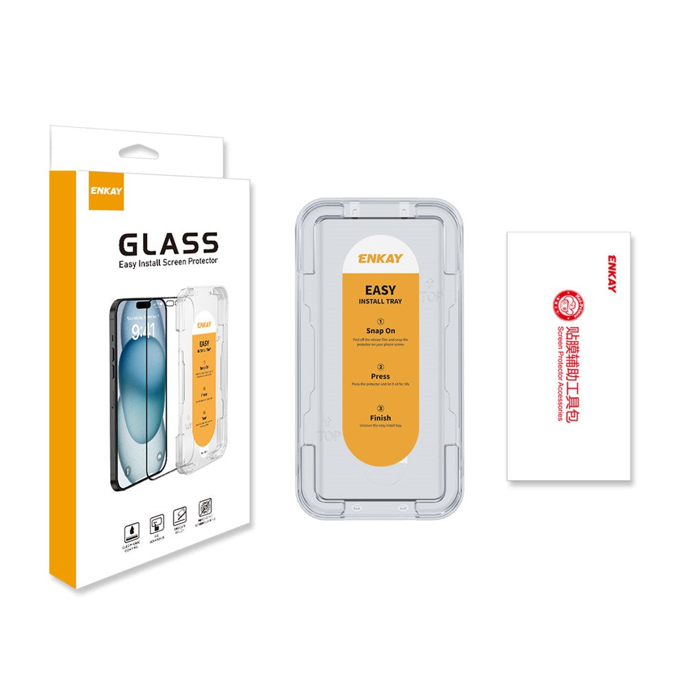 ENKAY HAT PRINCE For Huawei nova 12 Ultra 5G / nova 12 Pro 5G Full Screen Protector Side Glue Support Fingerprint Unlock