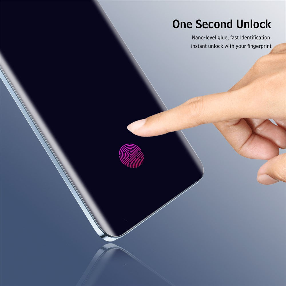 ENKAY HAT PRINCE For Xiaomi Redmi Note 13 Pro+ 5G Screen Protector Full Coverage Side Glue Tempered Glass Support Fingerprint Unlock