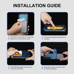 ENKAY HAT PRINCE For Xiaomi Redmi Note 13 Pro+ 5G Screen Protector Full Coverage Side Glue Tempered Glass Support Fingerprint Unlock