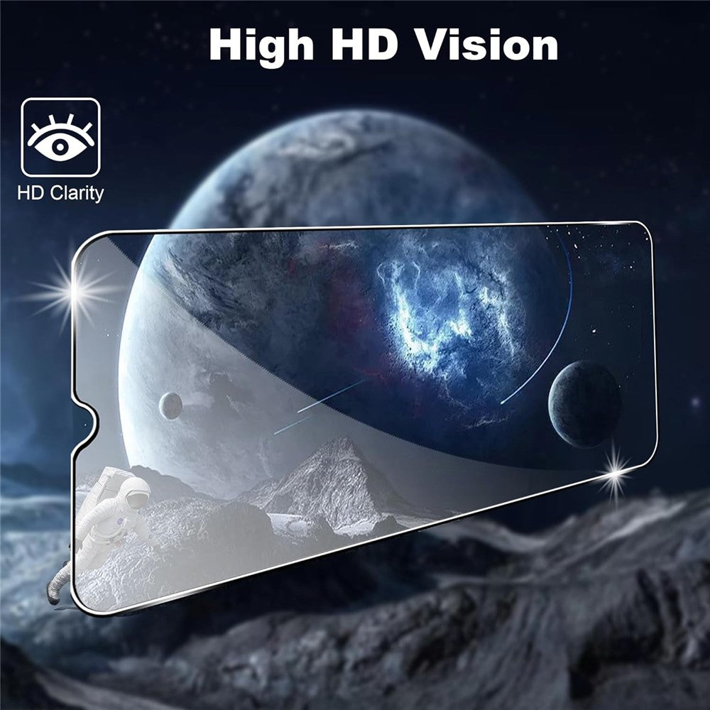 2Pcs For Samsung Galaxy A24 4G (162.1 x 77.6 x 8.3mm) Screen Protector with Camera Lens Protector Tempered Glass