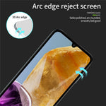 PINWUYO JK 3D-böjd härdad glasfilm-2 för Samsung Galaxy M15 5G / F15 5G helskärmsskydd