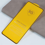 For Xiaomi Redmi Note 13 4G  /  Note 13 Pro 4G  /  Poco M6 Pro 4G Secondary Hardening 9D Tempered Glass Screen Protector Full Glue Silk Printing Film