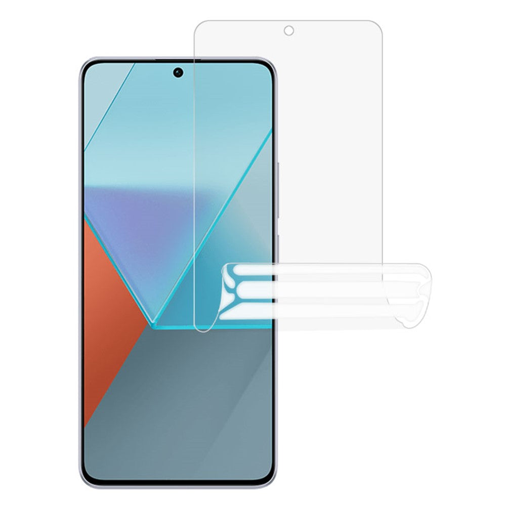For Xiaomi Redmi Note 13 Pro 5G / Poco X6 5G Hydrogel Film Transparent Soft TPU Full Covering Screen Protector