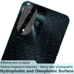 IMAK For Oppo A59 5G  Camera Lens Film Integrated Rear Lens Protector+Acrylic Lens Cap (Black Version)