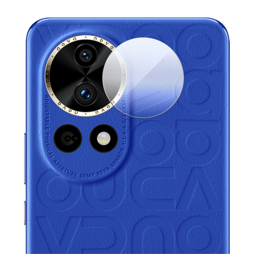 RURIHAI För Huawei Nova 12 Ultra 5G / Nova 12 Pro 5G Kameralinsskydd 2.5D Hög Aluminium-Silicon Glaslinsfilm