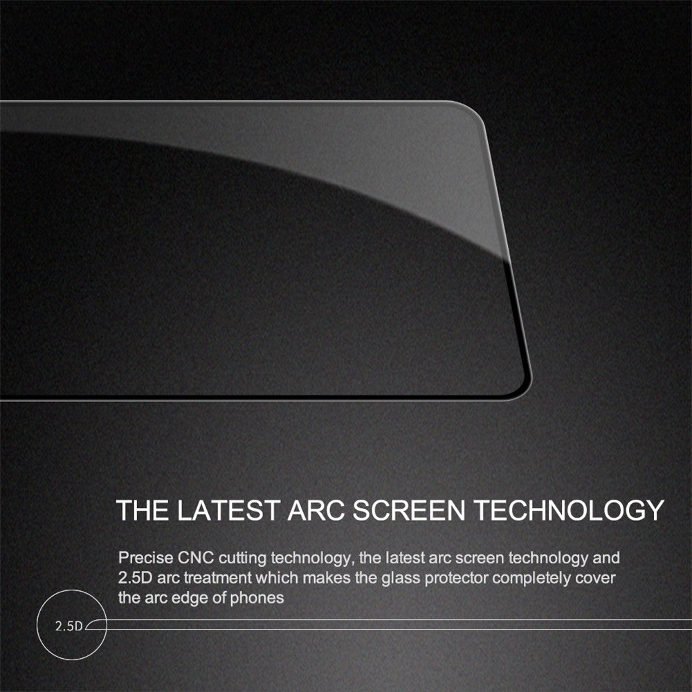 NILLKIN CP+PRO For Xiaomi Redmi Note 13 4G AGC Glass Screen Protector Anti-explosion Full Cover Film