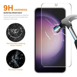 ENKAY HAT PRINCE För Samsung Galaxy S23 / S22 5G Skärmskydd HD Fingeravtryckslåsning Hög Aluminium-Silicon Glasfilm
