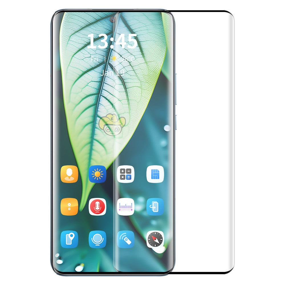 ENKAY HAT PRINCE För Xiaomi Mi 11 / 11 Pro / 11 Ultra Skärmskydd 3D-böjd Hög Aluminium-Silikon Glasfilm Stöder Fingeravtryckslåsning