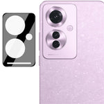 IMAK För Oppo Reno11 F 5G / F25 Pro 5G Integrerad Kameralinsfilm + Linsskydd (Svart Version)