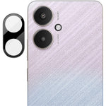 IMAK hærdet glas-kameralinsefilm + linsebeskyttelse til Xiaomi Redmi 13C 5G / Redmi 13R 5G / Poco M6 5G (sort version)