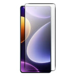 RURIHAI 10 st. för Xiaomi Poco F6 Pro 5G / K70 5G / K70 Pro 5G skärmskydd hög aluminium-kisel glasfilm sekundär härdning anti-splittring