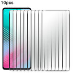 RURIHAI 10 st. för Samsung Galaxy M55 5G / C55 5G / F55 5G skärmskydd sekundärhärdande hög aluminium-kiselglasfilm