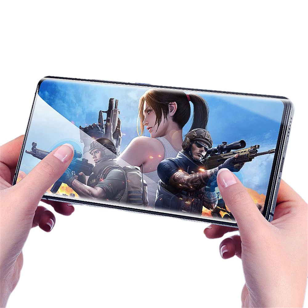 RURIHAI For Huawei Pura 70 Pro / Pura 70 Pro+ UV Liquid Screen Protector Transparent CSG Glass Film Support Fingerprint Unlock