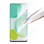 RURIHAI 10 st. för Huawei nova 12i 4G skärmskydd 2.5D 0.26mm heltäckande självhäftande film med hög transparens