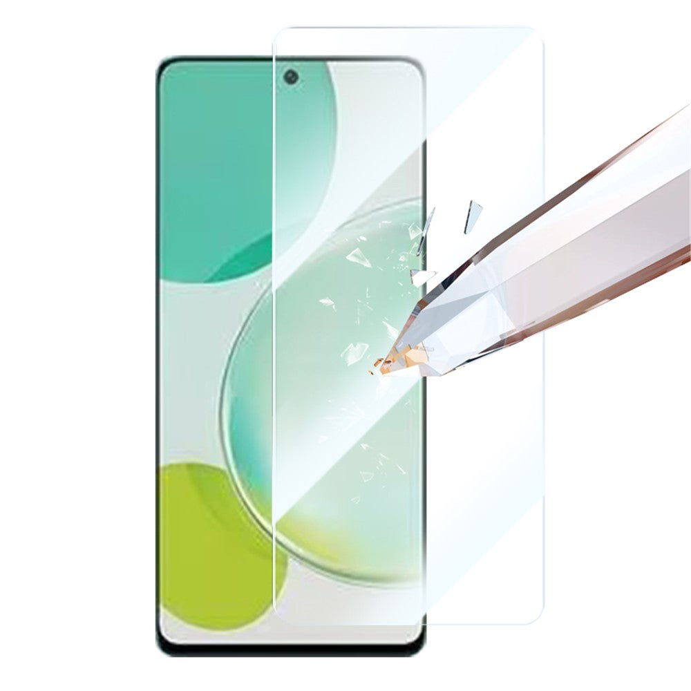 RURIHAI 10 st. för Huawei nova 12i 4G skärmskydd 2.5D 0.26mm heltäckande självhäftande film med hög transparens