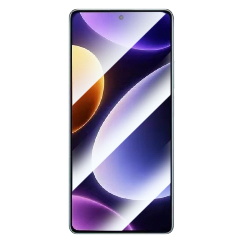 RURIHAI 10 st. för Xiaomi Poco F6 Pro 5G / K70 5G / K70 Pro 5G skärmskydd 2.5D HD klar hög aluminium-kiselglasfilm