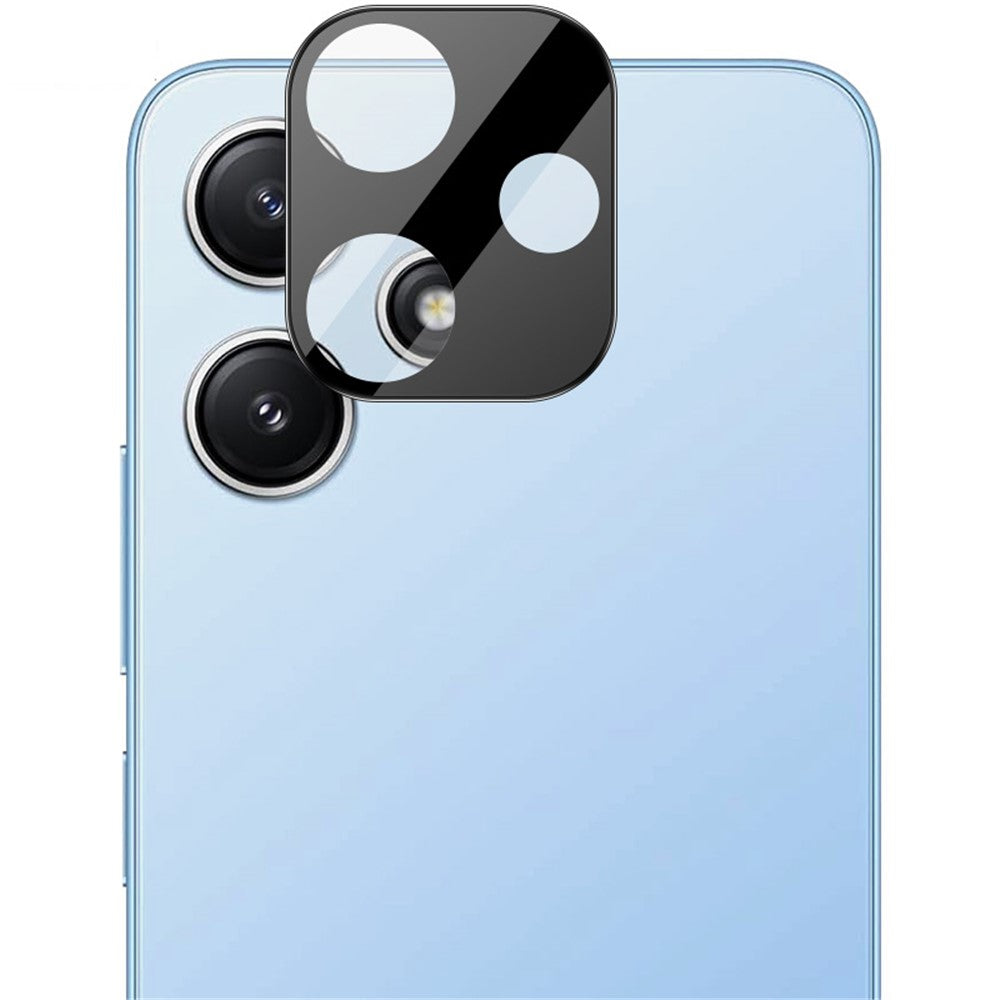 IMAK For Xiaomi Redmi 12 5G (Global) / Note 12R 5G / Poco M6 Pro 5G Camera Lens Protector+Acrylic Lens Cap (Black Version)
