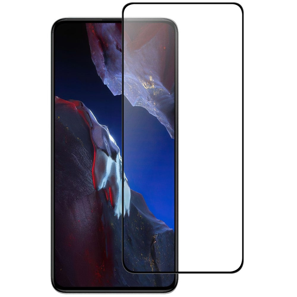 For Xiaomi Poco F6 Pro 5G / K70 5G / K70 Pro 5G Full Screen Protector Black Edge AGC Glass Full Glue HD Clear Film