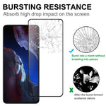 For Xiaomi Poco F6 Pro 5G / K70 5G / K70 Pro 5G Full Screen Protector Black Edge AGC Glass Full Glue HD Clear Film