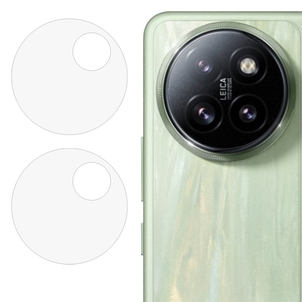 2 st för Xiaomi Civi 4 Pro 5G / 14 Civi 5G kameralinsskydd härdat glas mobil bakre linsfilm