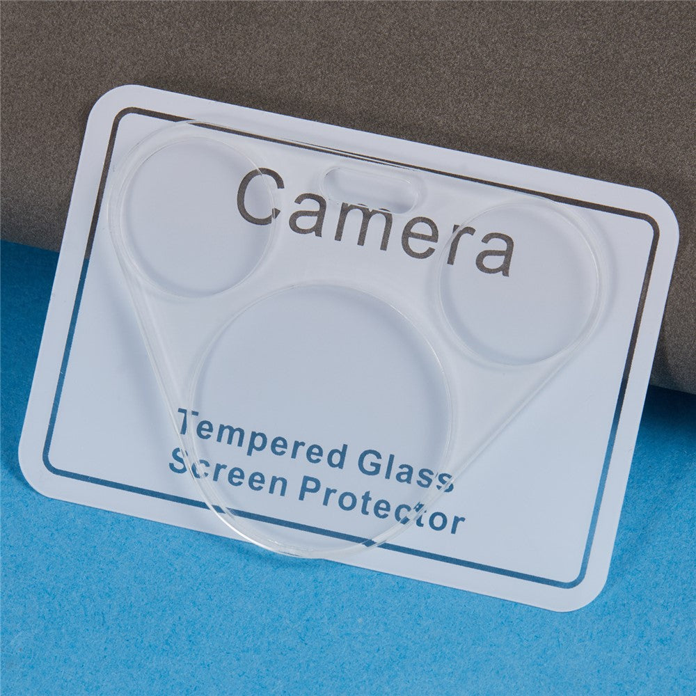 2 stk. kameralinsebeskyttere i hærdet glas til Huawei Pura 70 Pro / Pura 70 Pro+, splitterfri linsefilm med HD-visning på bagsiden