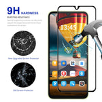 ENKAY HAT PRINCE 5PCS For Huawei nova Y70 4G / Y70 Plus 4G Full Screen Protector Silk Printing High Aluminium-silicon Glass Film