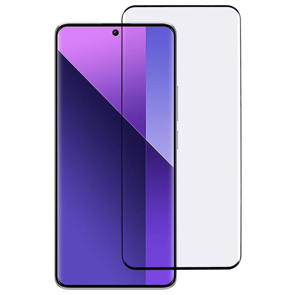 Xiaomi Redmi Note 14 Pro+ 5G / 14 Pro 5G / 14 Pro 4G / Poco X7 5G / 13 Pro+ 5G Skärmskydd Sidolim 3D Böjd Kant HD Härdat Glas Film