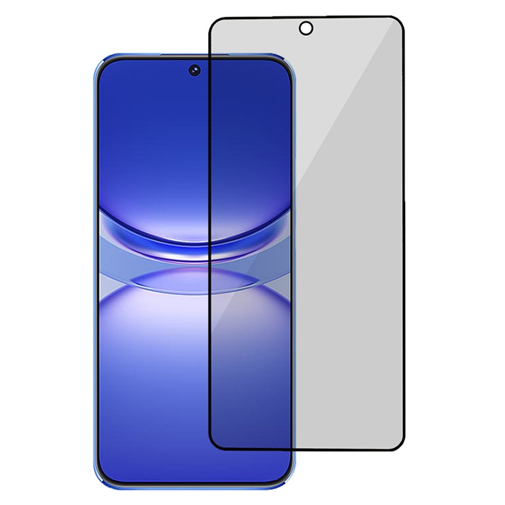 For Huawei nova 12s 4G / nova 11 / nova 12 Lite 4G Anti-Spy Tempered Glass Screen Protector Full Glue Silk Printing Film