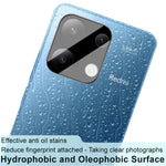 IMAK For Xiaomi Redmi Note 13 4G Camera Lens Protector Integrated Tempered Glass+Acrylic Lens Cap (Black Version)