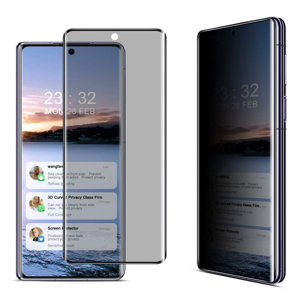IMAK För Huawei Mate X3 5G / Mate X5 Härdat Glas Skärmskydd 3D Böjd Anti-Peep Skärmfilm
