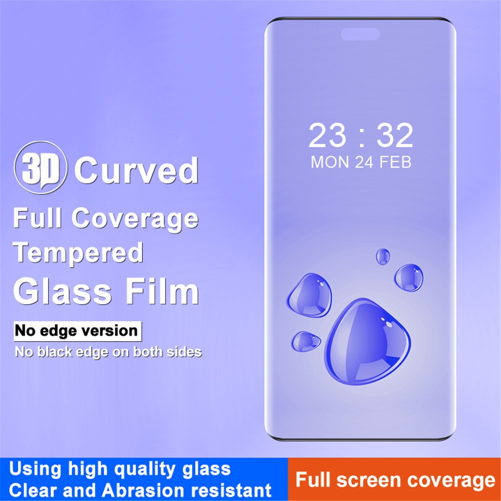 IMAK For Xiaomi Civi 4 Pro 5G / 14 Civi 5G 3D Curved Edge Film Side Glue Tempered Glass Screen Protector