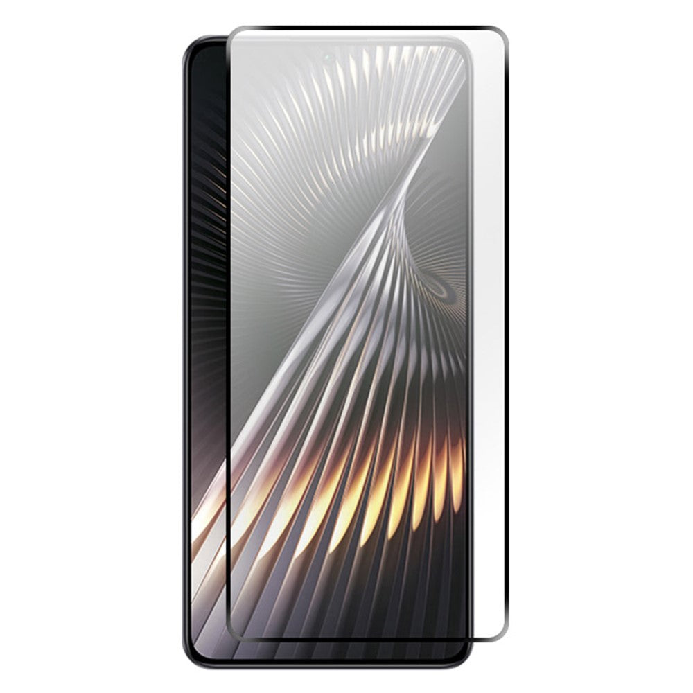RURIHAI För Xiaomi Redmi Turbo 3 5G / Poco F6 5G Sekundärhärdande Skärmskydd Hög Aluminium-Silikon Glasfilm