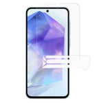 Samsung Galaxy A55 5G Hydrogelfilm Transparent Mjukt TPU Heltäckande Skärmskydd