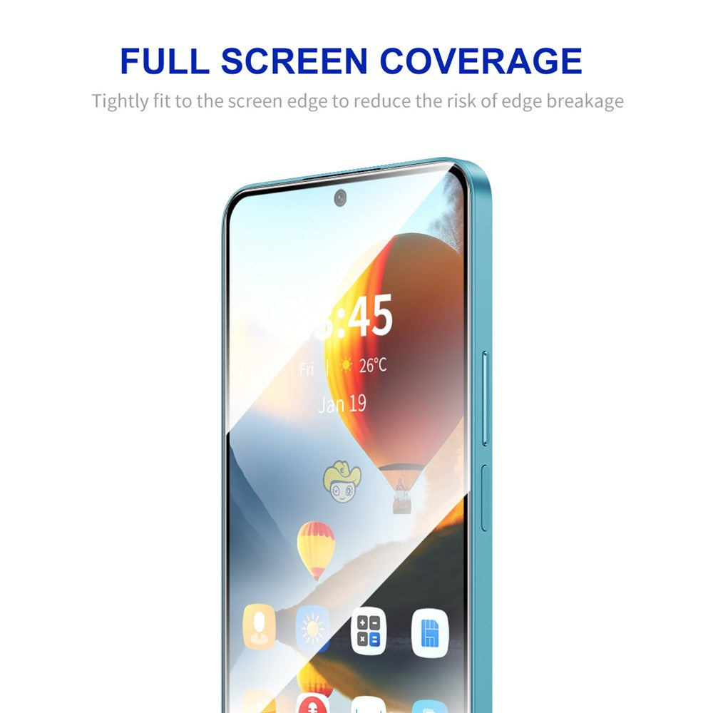 ENKAY HAT PRINCE 10Pcs for Xiaomi Poco X6 Pro 5G / Redmi K70E 5G 2.5D 9H Hardness Screen Protector Explosion-proof