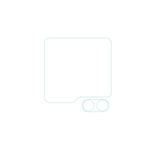 For Samsung Galaxy Z Flip6 5G Clear Tempered Glass Lens Protector + Small Rear Screen Protector Film Set