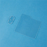For Samsung Galaxy Z Flip6 5G Clear Tempered Glass Lens Protector + Small Rear Screen Protector Film Set